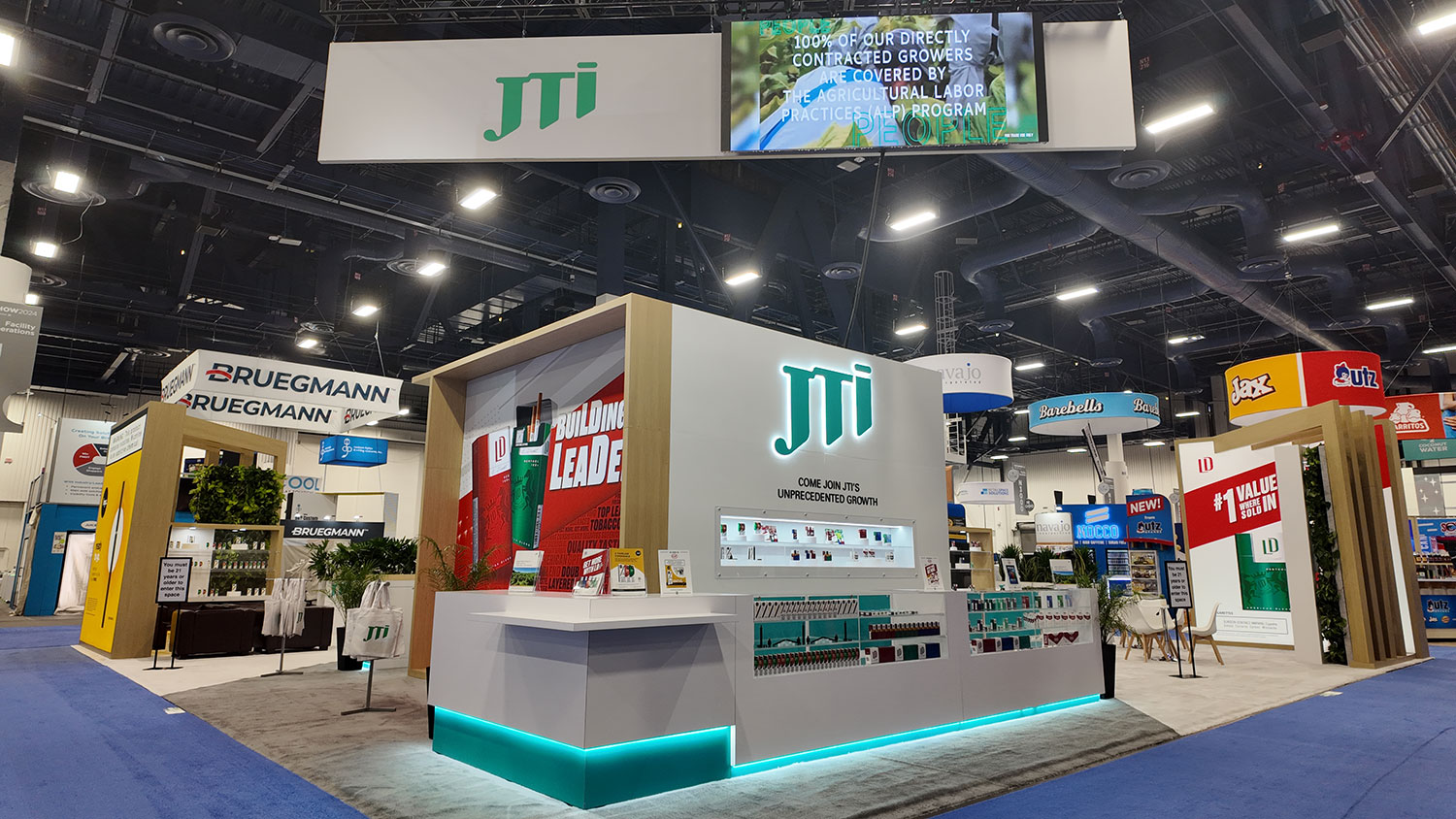 Free trade show booth design by Exhibitorly for CES 2026